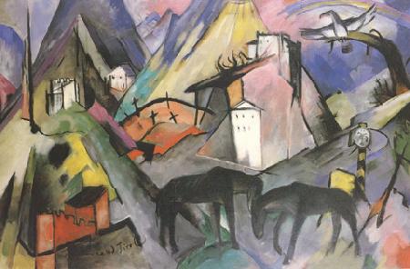 Franz Marc The Unfortunate Land of Tirol (mk34)